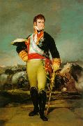 Francisco de Goya Portrait of Ferdinand VII of Spain oil painting on canvas